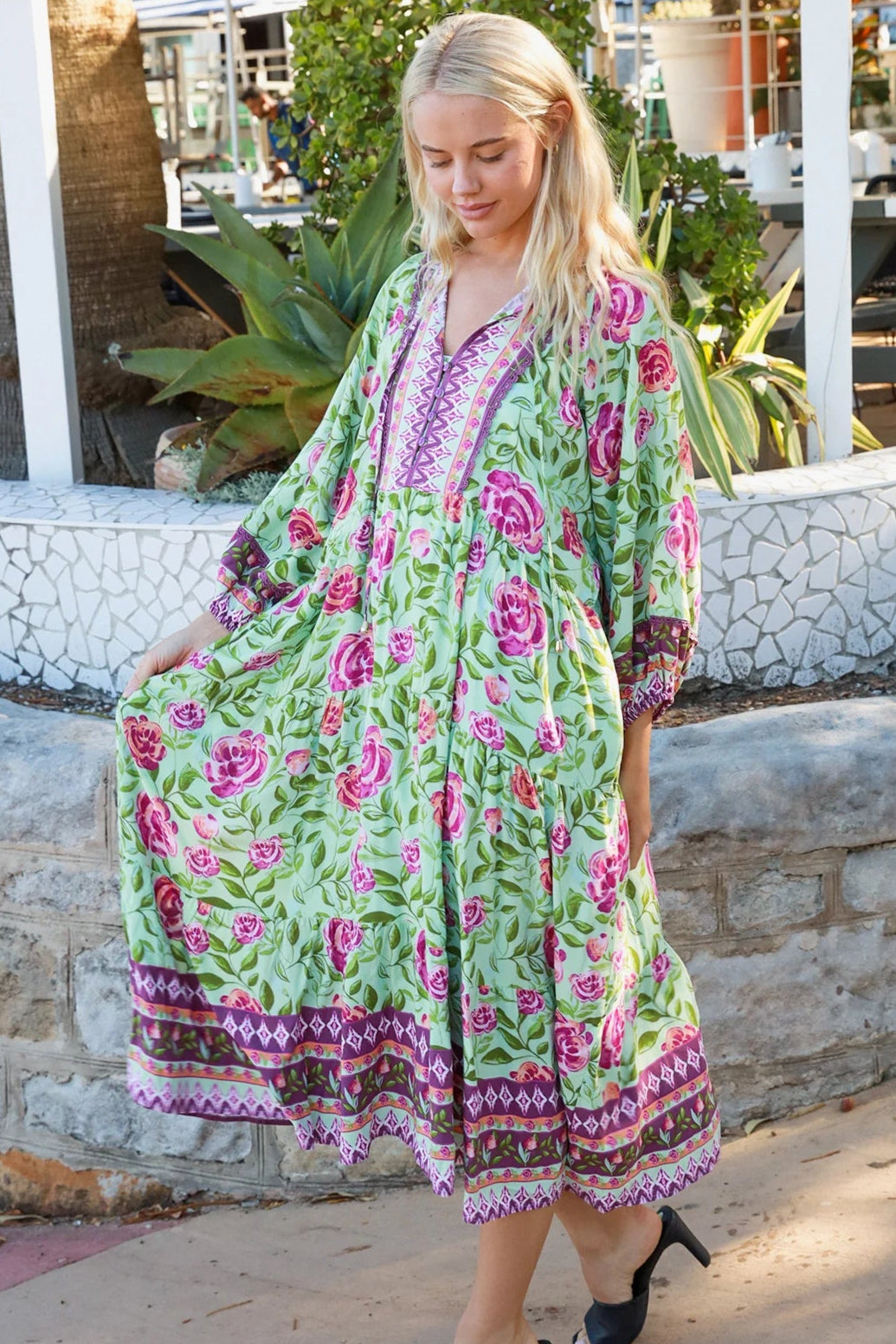 DREAMCATCHER | MARGOT MIDI DRESS | Bohemian Love Runway