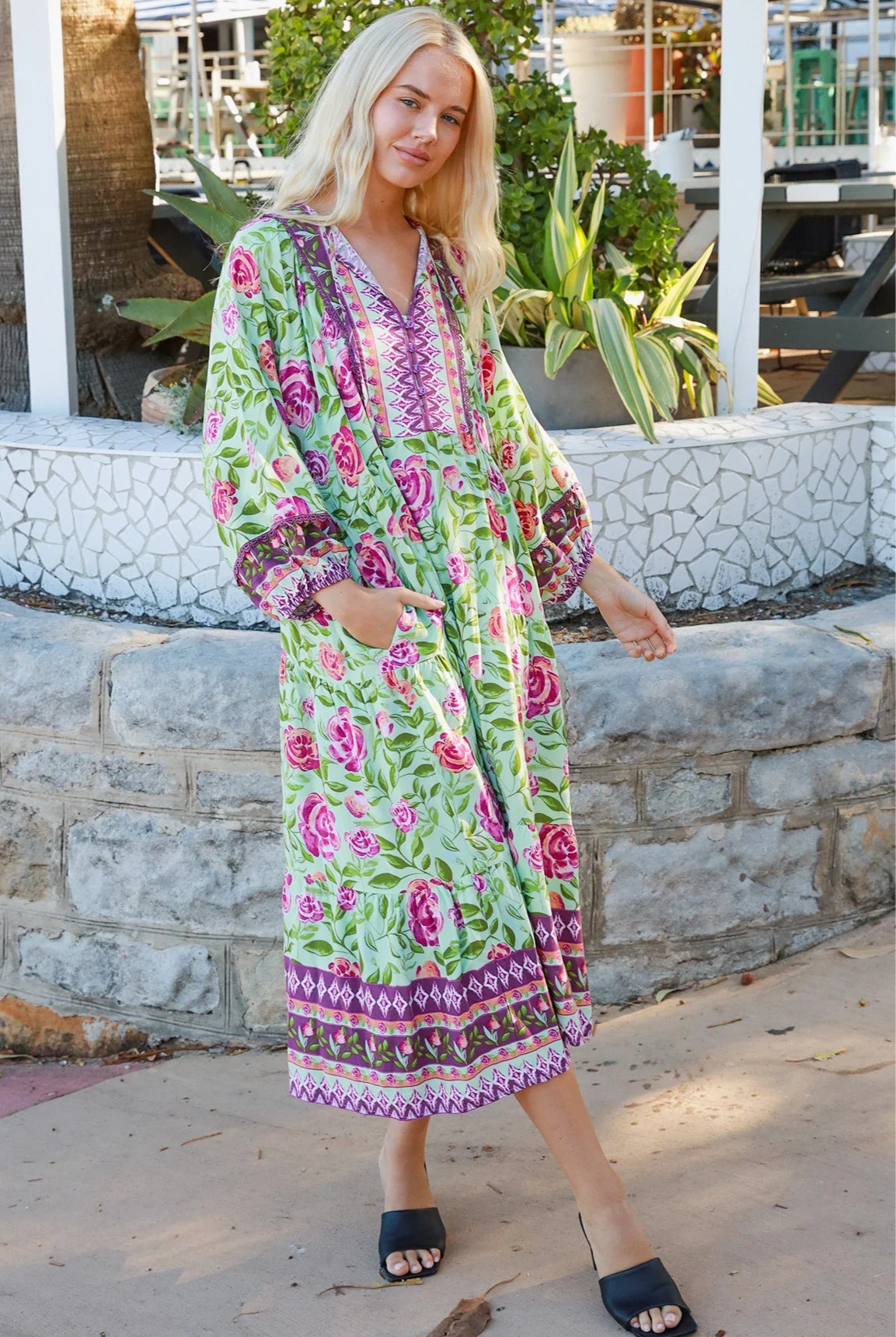 DREAMCATCHER | MARGOT MIDI DRESS | Bohemian Love Runway