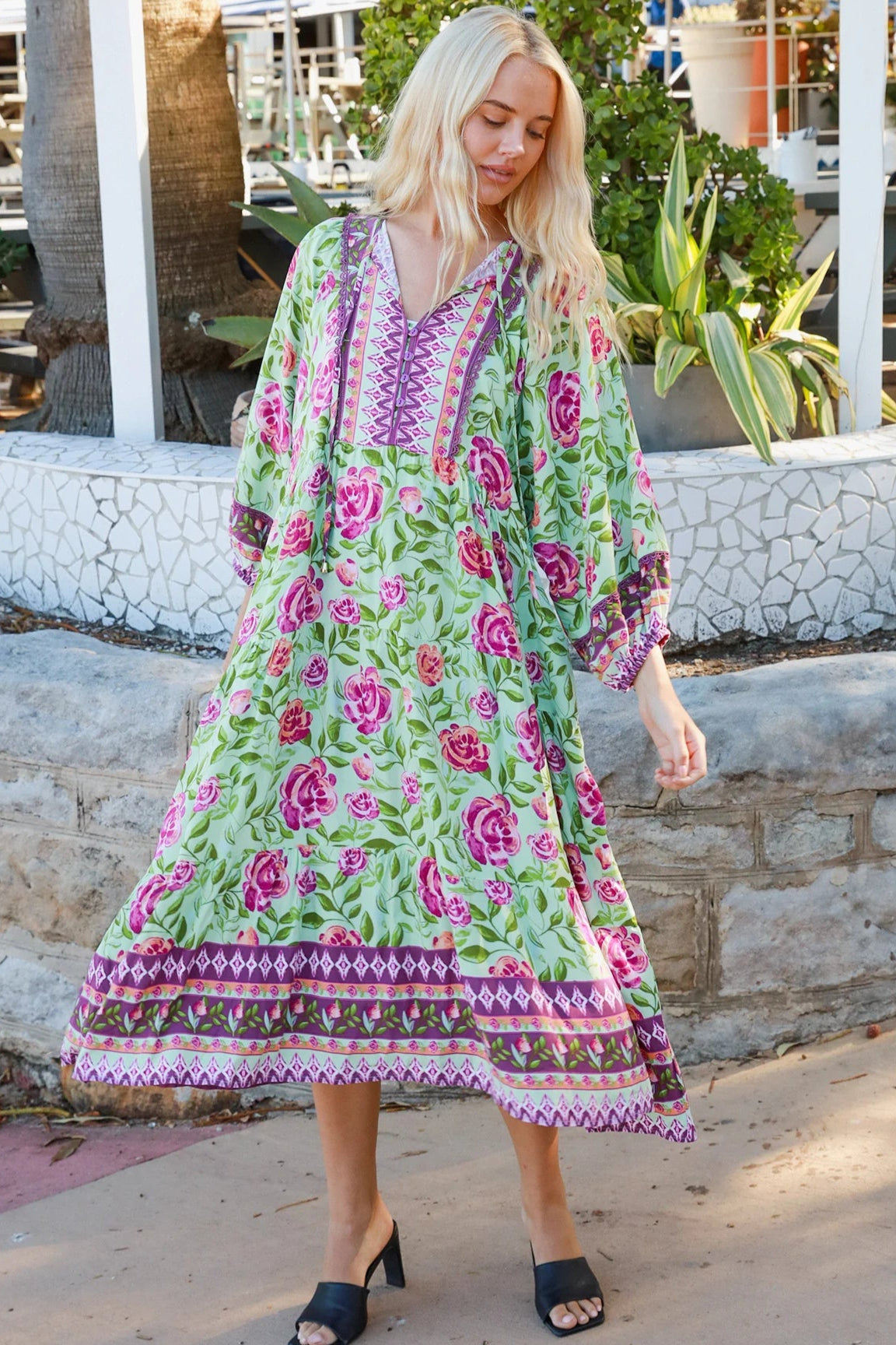 DREAMCATCHER | MARGOT MIDI DRESS | Bohemian Love Runway