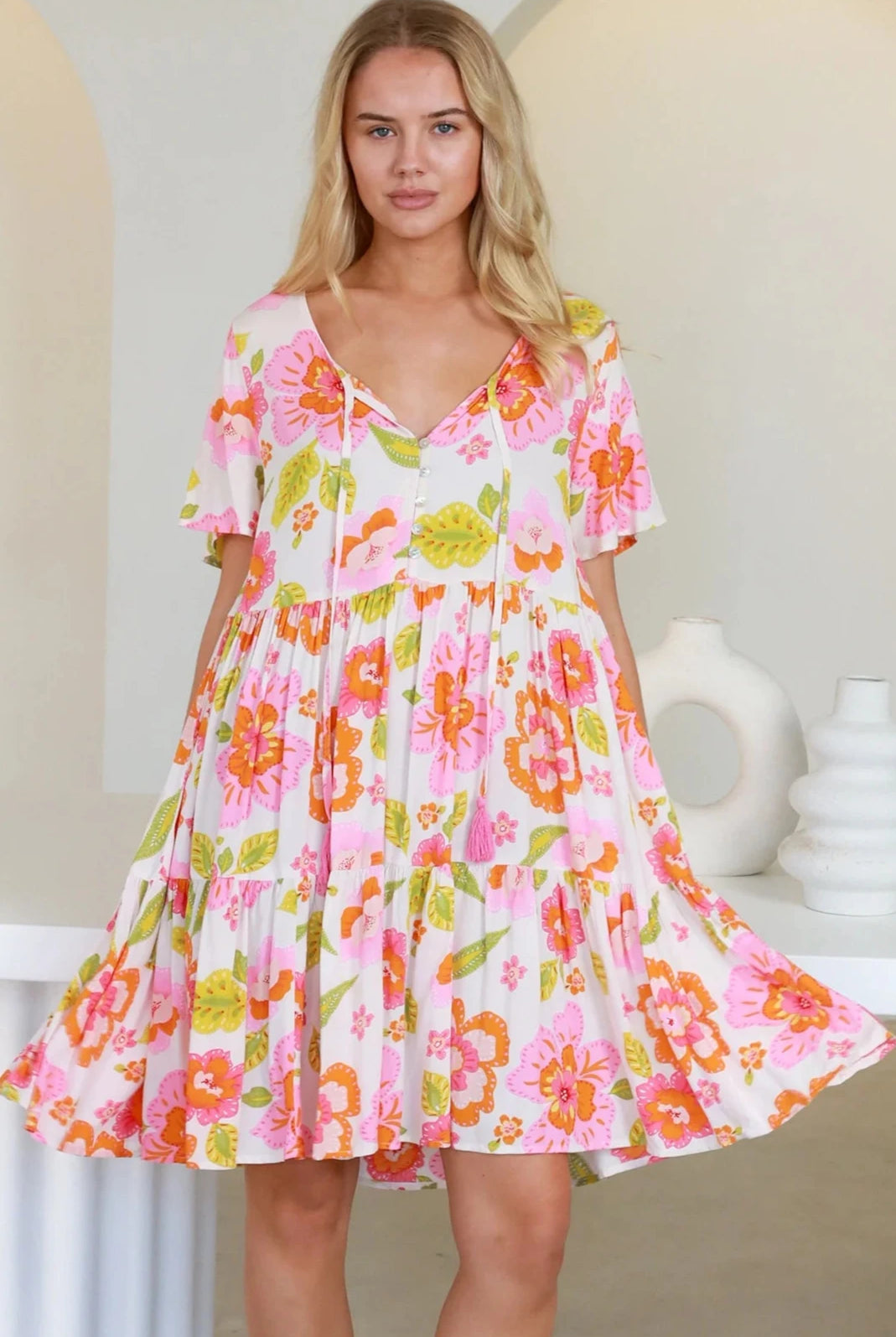 DREAMCATCHER | CALYPSO MINI DRESS | Bohemian Love Runway