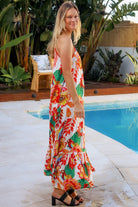 DREAMCATCHER | WILD POPPY SLIP MAXI DRESS WHITE | Bohemian Love Runway