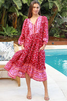 DREAMCATCHER | SALENA MIDI DRESS | Bohemian Love Runway