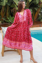 DREAMCATCHER | SALENA MIDI DRESS | Bohemian Love Runway