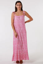 PEACOCK FEATHER | MARLEY COTTON SLIP MAXI DRESS | Bohemian Love Runway