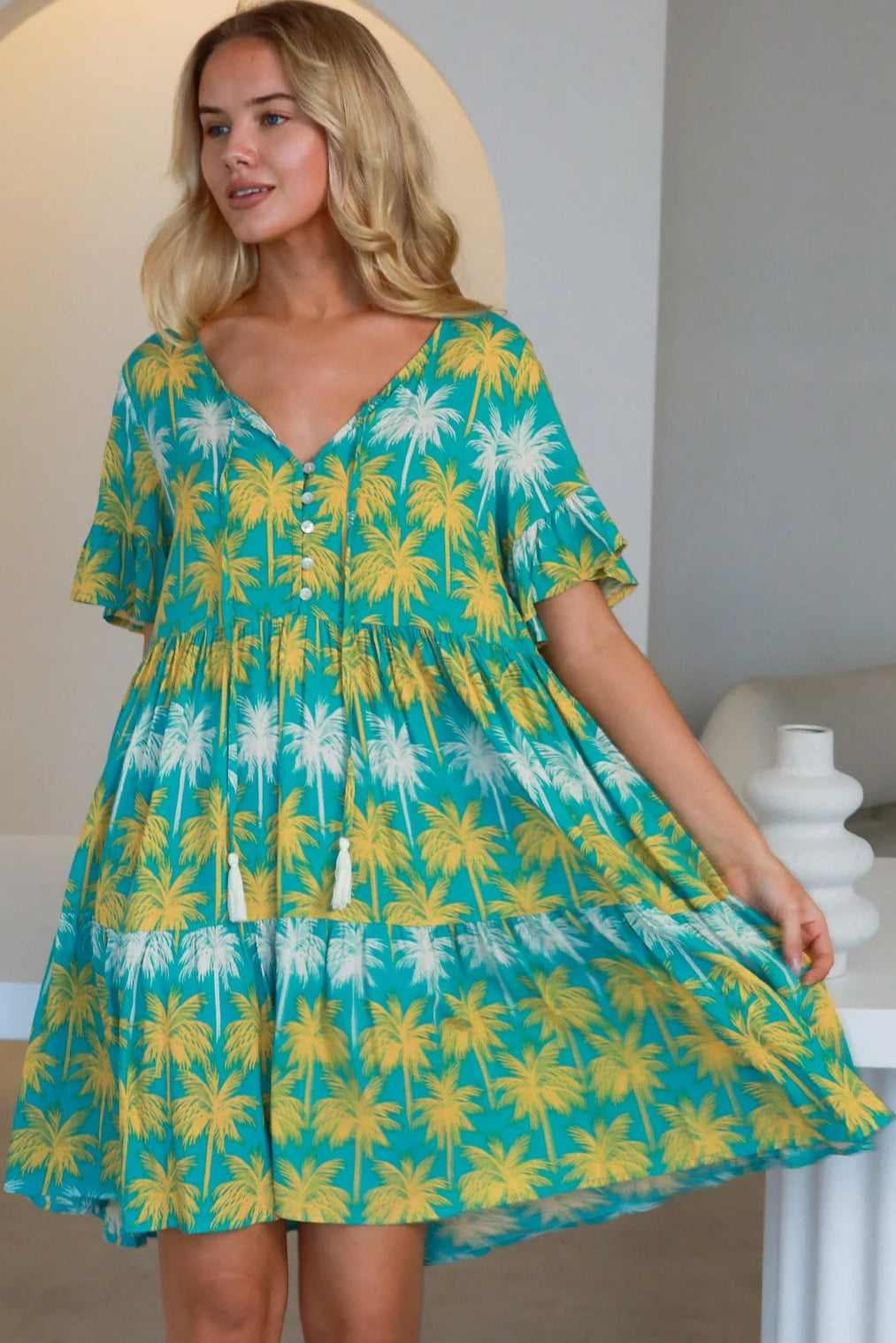 SALTY PALM | GIGI MINI DRESS | Bohemian Love Runway