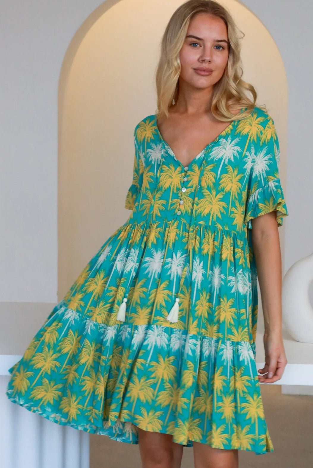 SALTY PALM | GIGI MINI DRESS | Bohemian Love Runway