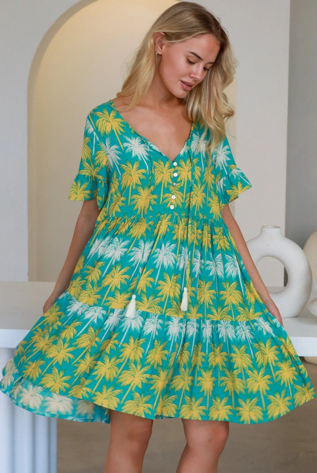 SALTY PALM | GIGI MINI DRESS | Bohemian Love Runway