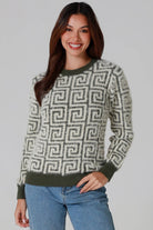 CHARLOTTE THE LABEL | ZIGGY KNIT OLIVE | Bohemian Love Runway