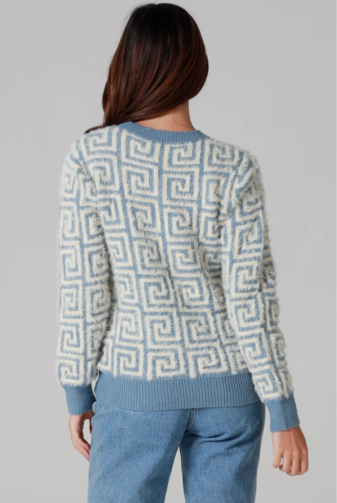 CHARLOTTE THE LABEL | ZIGGY KNIT BLUE | Bohemian Love Runway