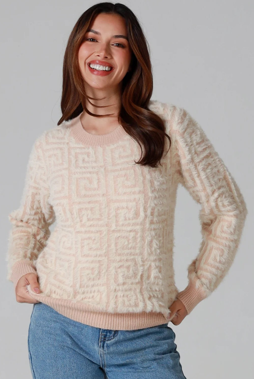 CHARLOTTE THE LABEL | ZIGGY KNIT CREAM | Bohemian Love Runway