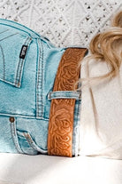 HOBO AND HATCH | ROSA LEATHER BELT CAMEL | Bohemian Love Runway