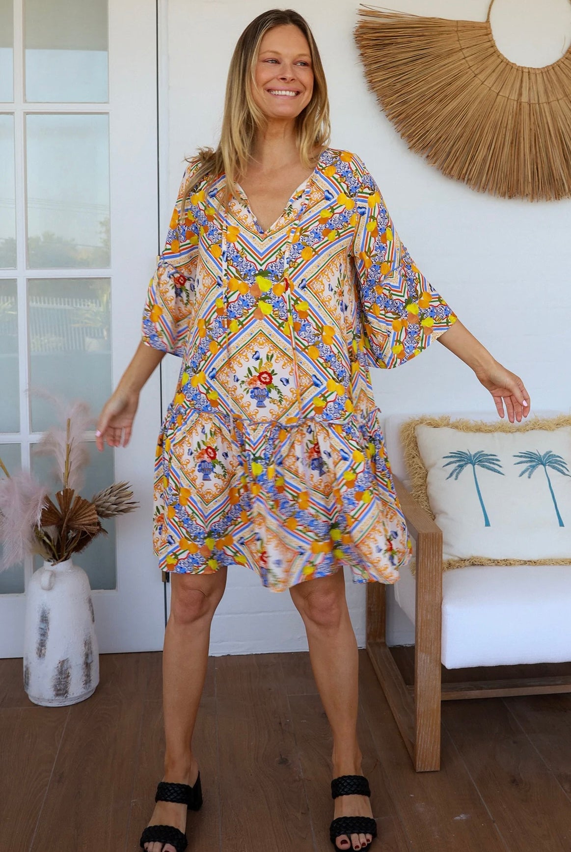 SALTY PALM | CAPRI MINI DRESS | Bohemian Love Runway