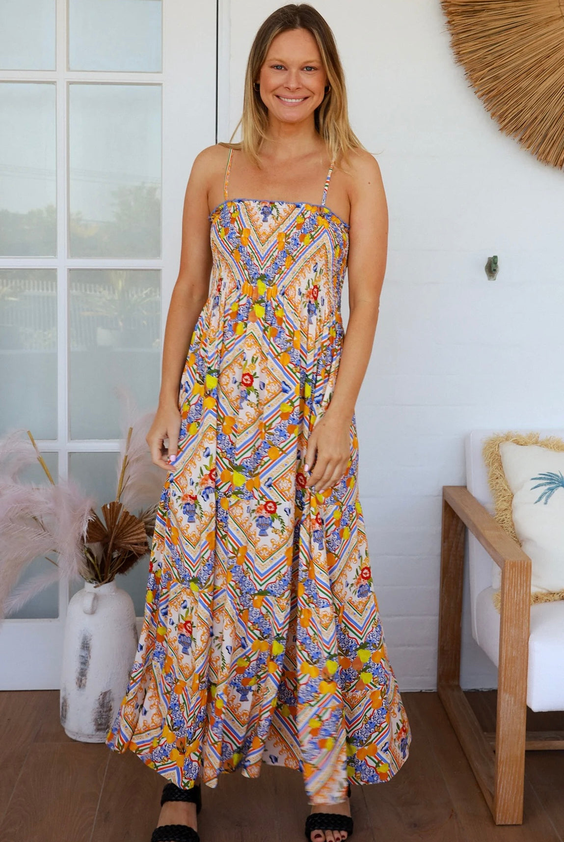 SALTY PALM | CAPRI SLIP MAXI DRESS | Bohemian Love Runway