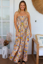 SALTY PALM | CAPRI SLIP MAXI DRESS | Bohemian Love Runway