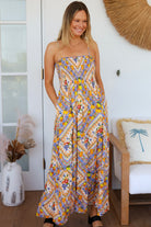SALTY PALM | CAPRI SLIP MAXI DRESS | Bohemian Love Runway