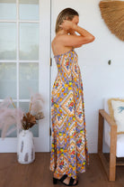 SALTY PALM | CAPRI SLIP MAXI DRESS | Bohemian Love Runway