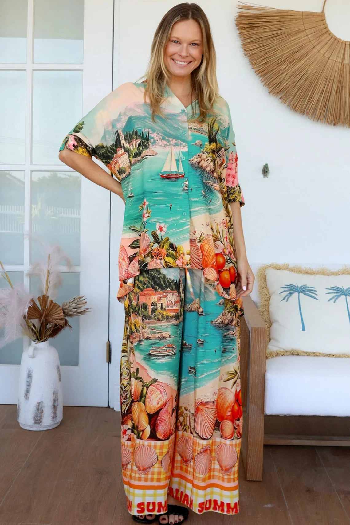SALTY PALM | PORTOFINO PANT | Bohemian Love Runway