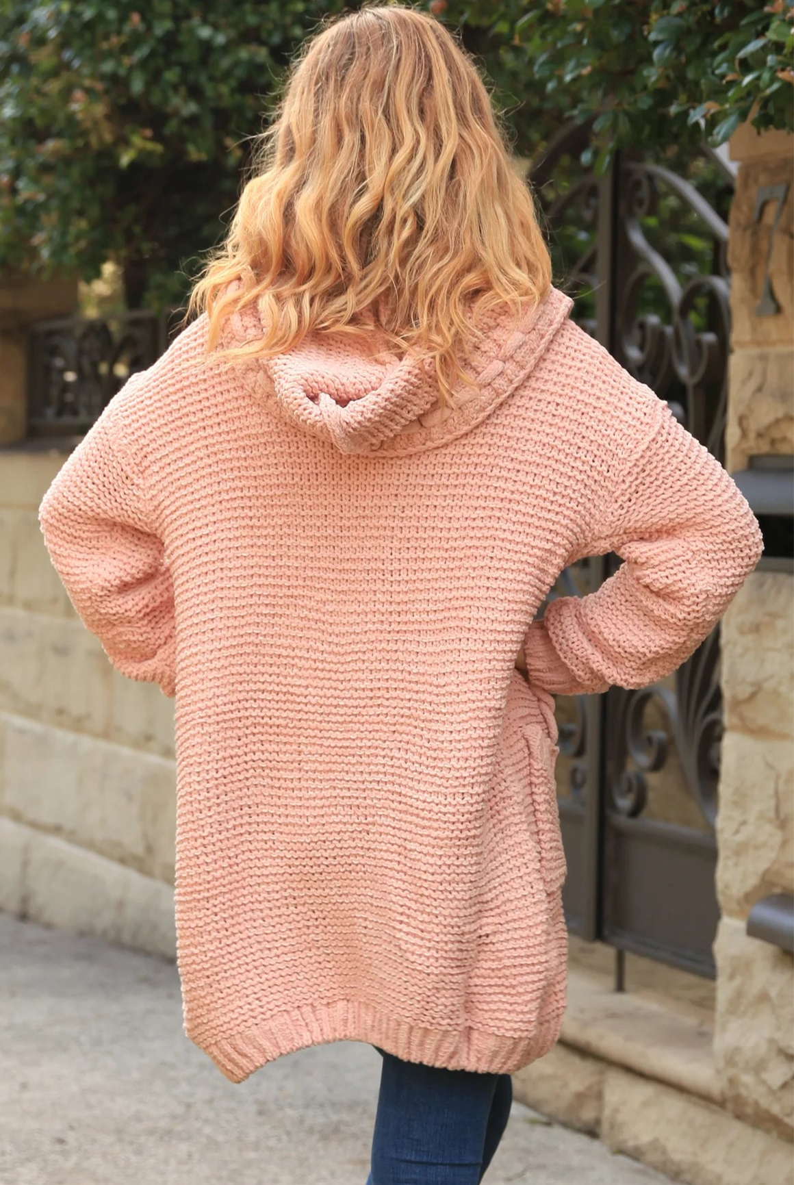 ISABELLA | HARMONY KNIT CARDIGAN PINK | Bohemian Love Runway