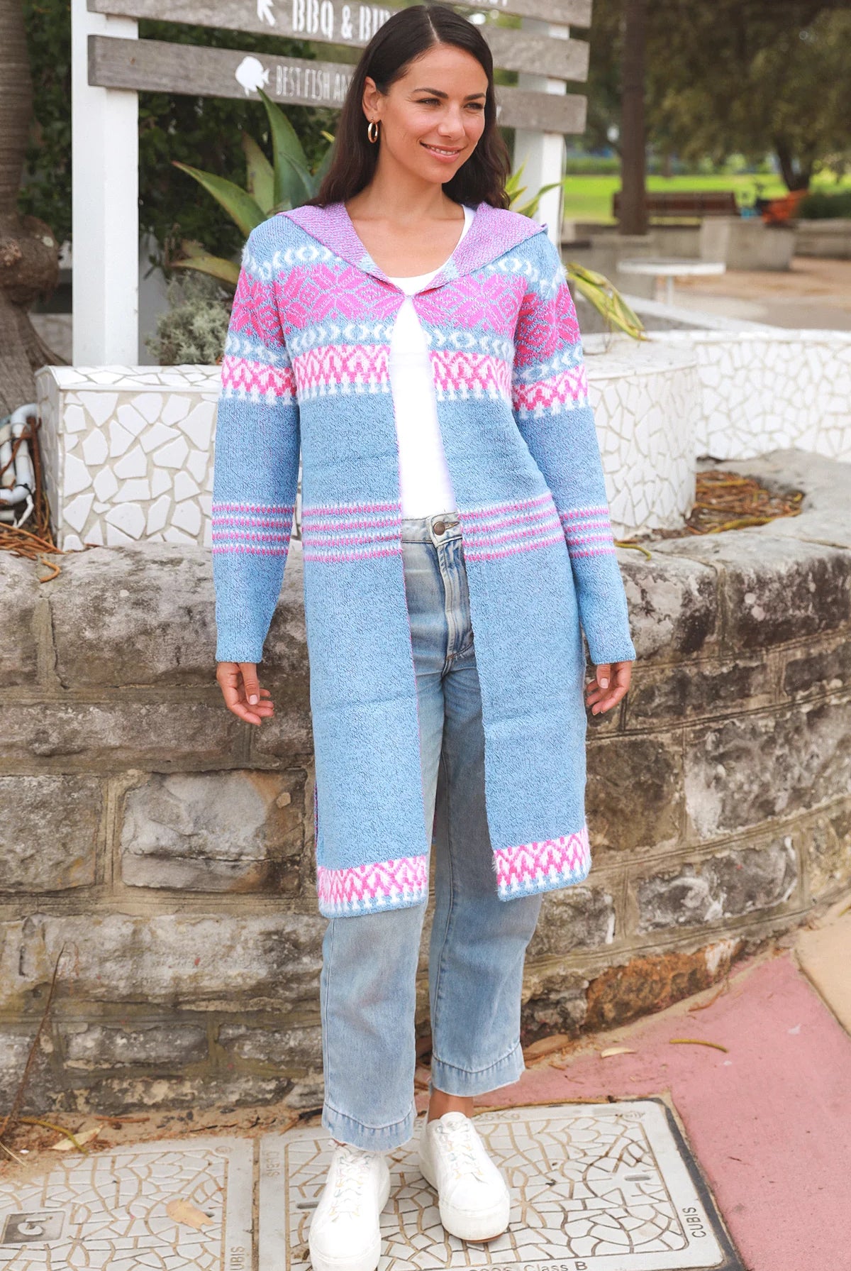 ISABELLA | TABITHA HOODIE KNIT CARDIGAN | Bohemian Love Runway