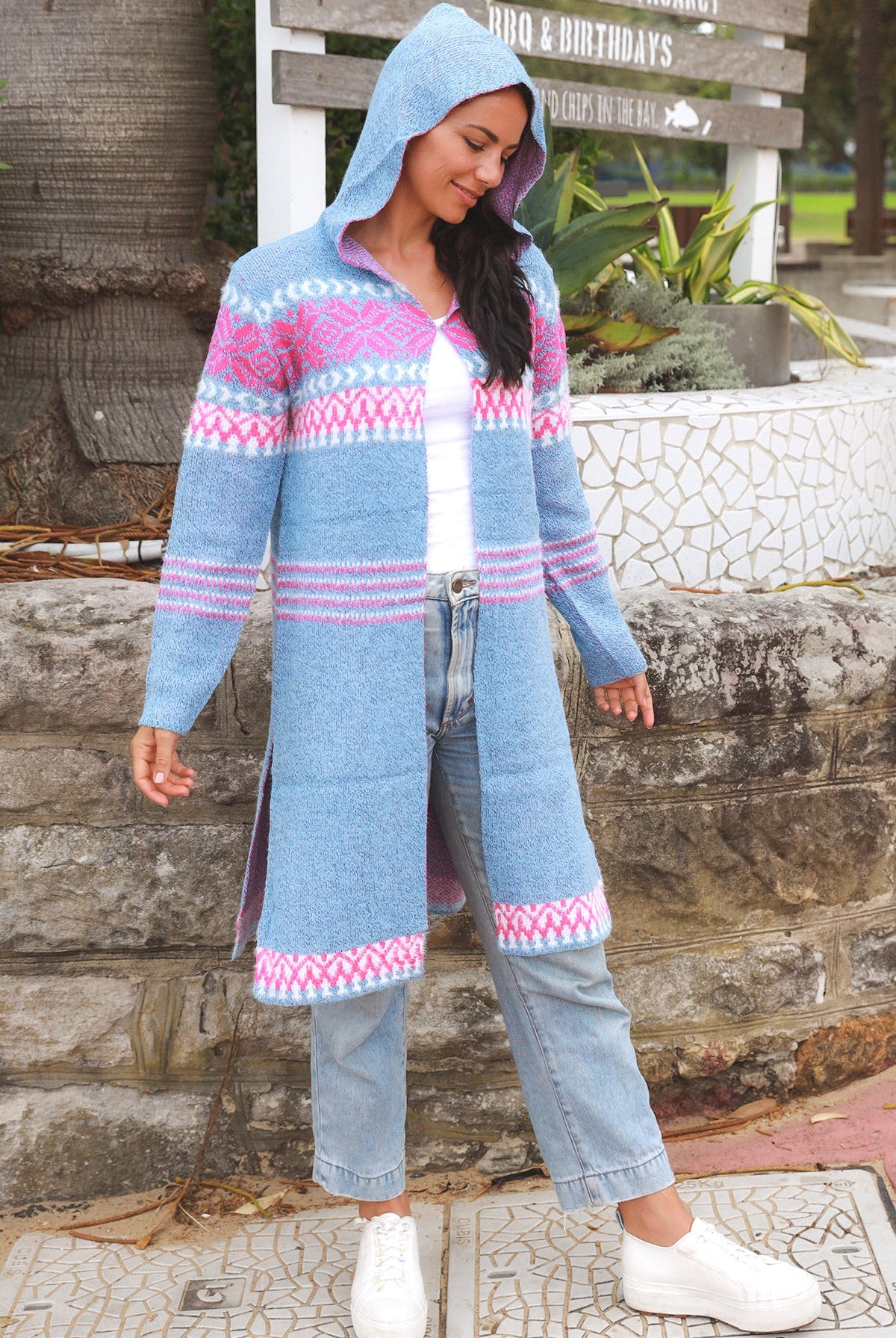 ISABELLA | TABITHA HOODIE KNIT CARDIGAN | Bohemian Love Runway