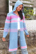 ISABELLA | TABITHA HOODIE KNIT CARDIGAN | Bohemian Love Runway