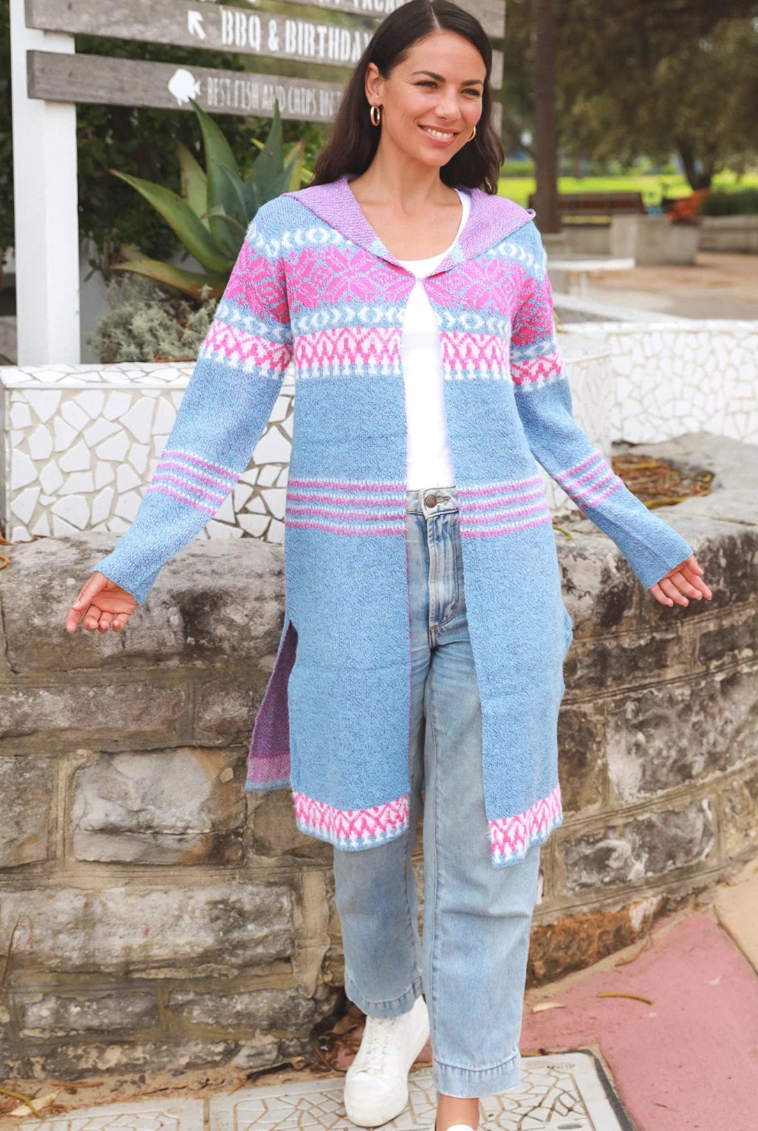 ISABELLA | TABITHA HOODIE KNIT CARDIGAN | Bohemian Love Runway