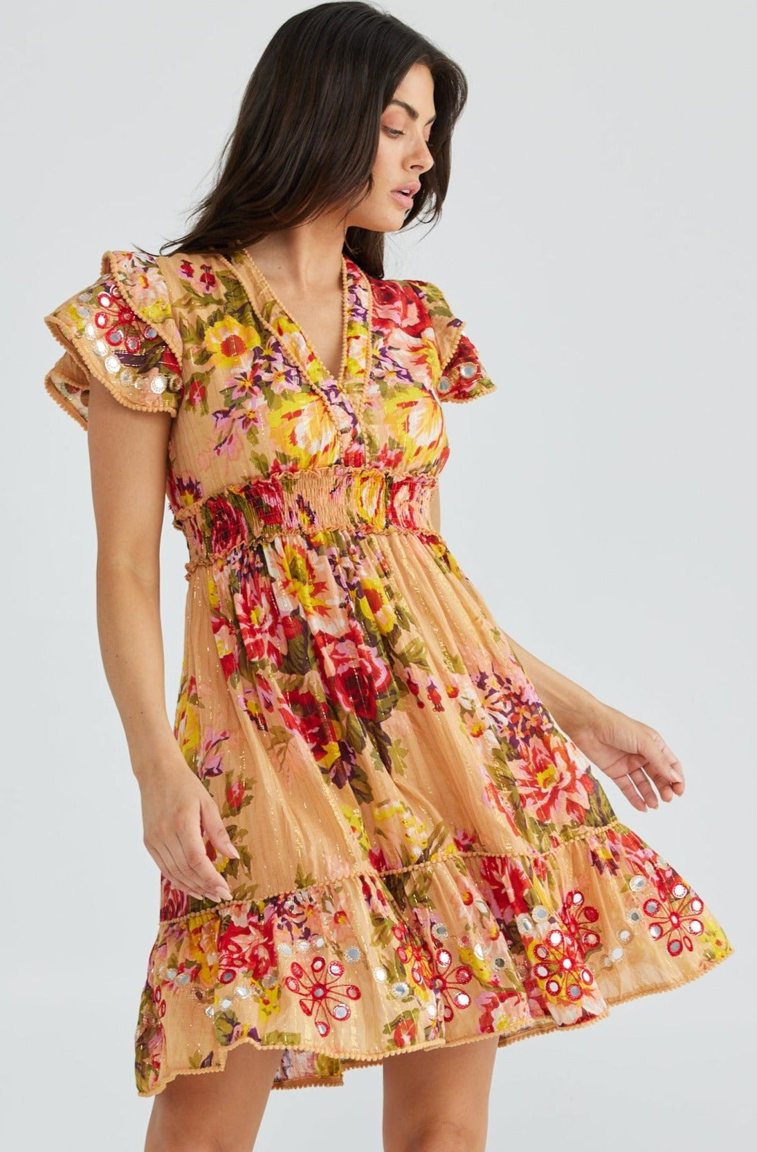 TALISMAN | VALENCIA COSTA MINI DRESS | Bohemian Love Runway