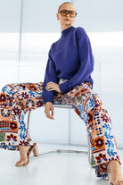 WHITE CLOSET | SESAME KNIT COBALT | Bohemian Love Runway