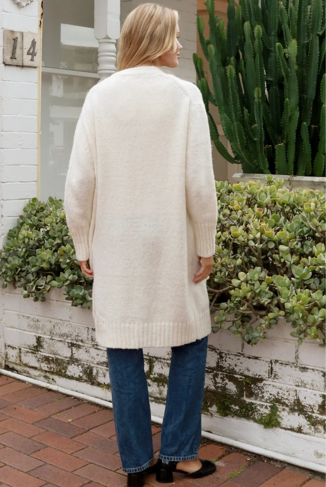 AVAMIA | HAZEL KNIT CARDIGAN CREAM | Bohemian Love Runway