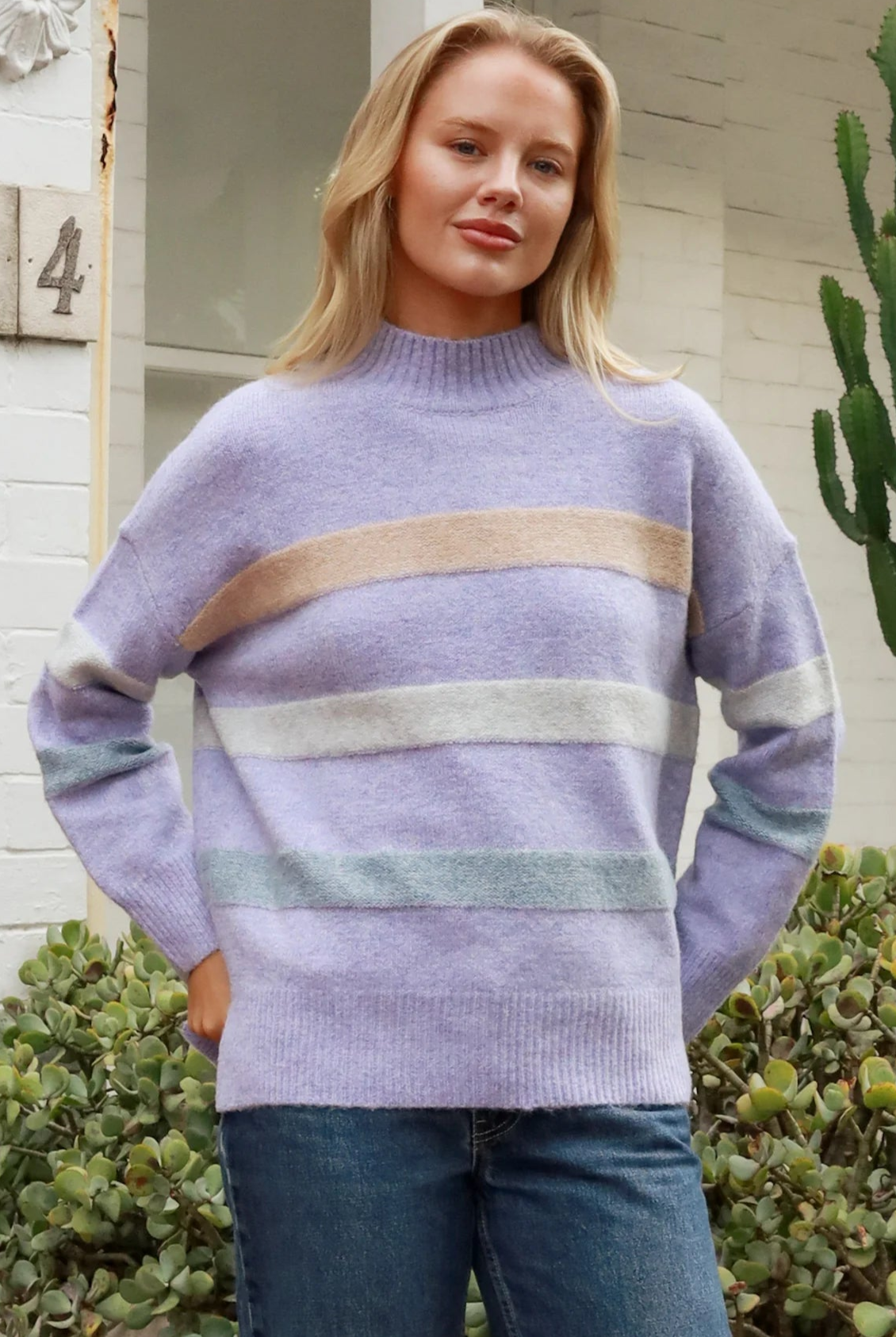 AVAMIA | BELLA KNIT LILAC | Bohemian Love Runway