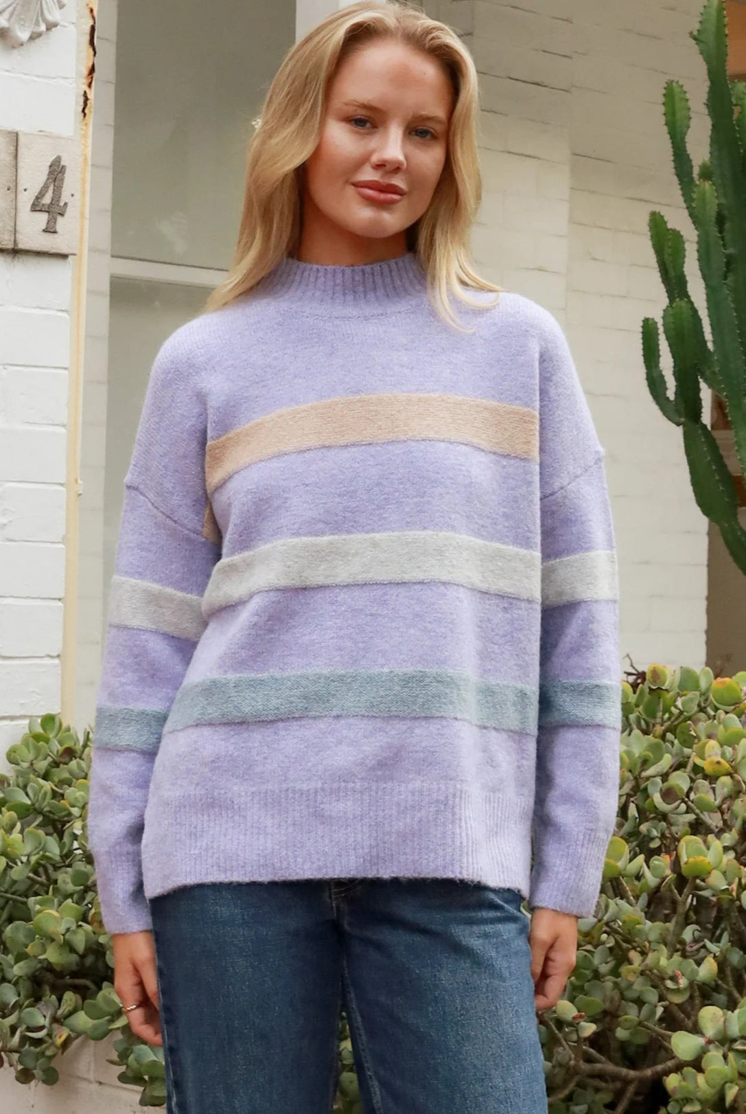 AVAMIA | BELLA KNIT LILAC | Bohemian Love Runway