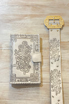 HOUSE OF SKYE | DESERT ROSE LEATHER BELT VINTAGE WHITE | Bohemian Love Runway