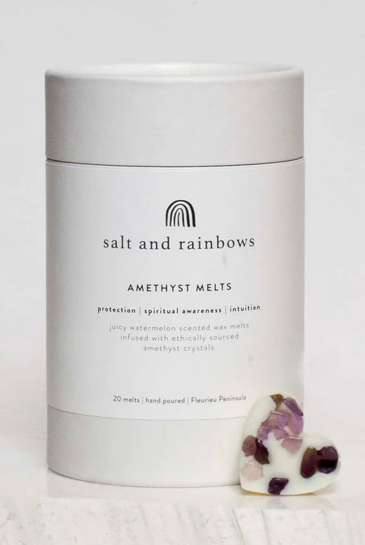 SALT AND RAINBOWS | AMETHYST JUICY WATERMELON MELT | Bohemian Love Runway