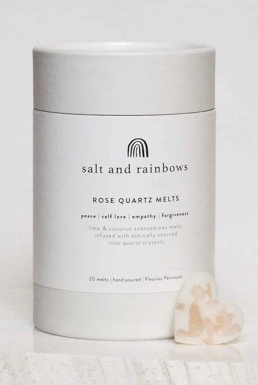 SALT AND RAINBOWS | ROSE QUARTZ LIME + COCONUT MELT | Bohemian Love Runway