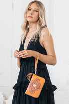 SHOE SHU | ETERNITY LEATHER ZIP ROUND WALLET | Bohemian Love Runway