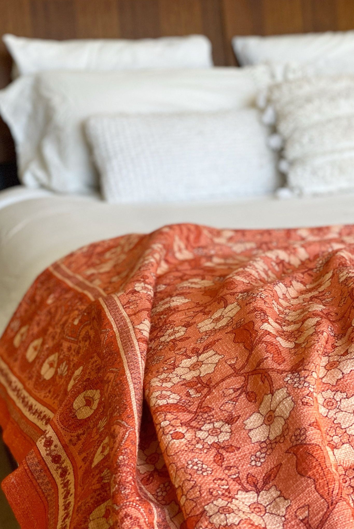 HOUSE OF SKYE | WOODSTOCK THROW STRAWBERRY | Bohemian Love Runway