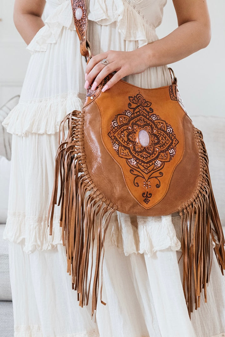 SHOE SHU | ETERNITY LEATHER BAG | Bohemian Love Runway