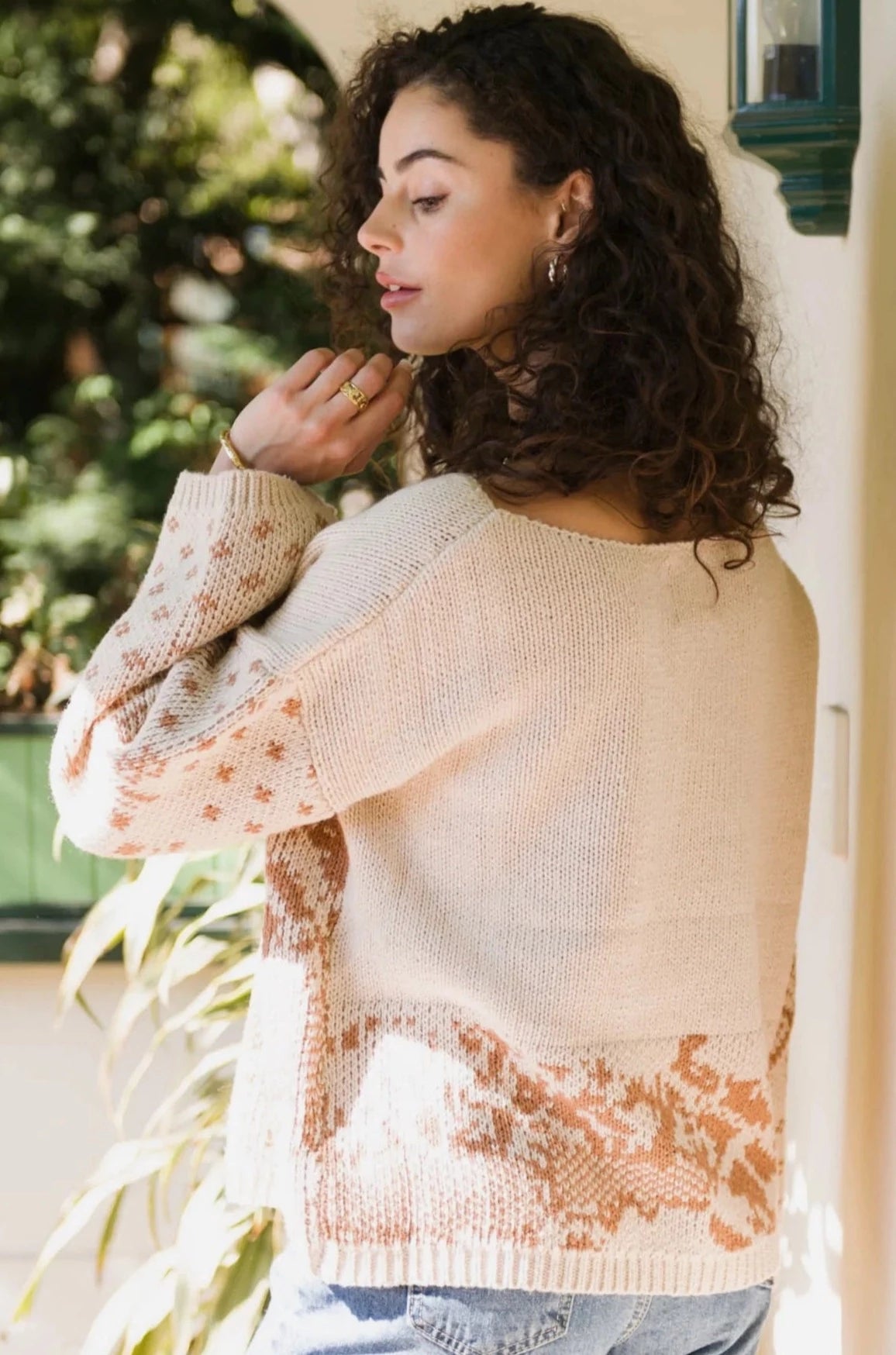 ARIA | GRACIE SWEATER COFFEE | Bohemian Love Runway