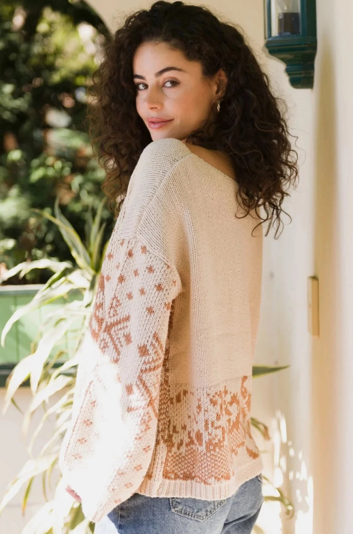 ARIA | GRACIE SWEATER COFFEE | Bohemian Love Runway