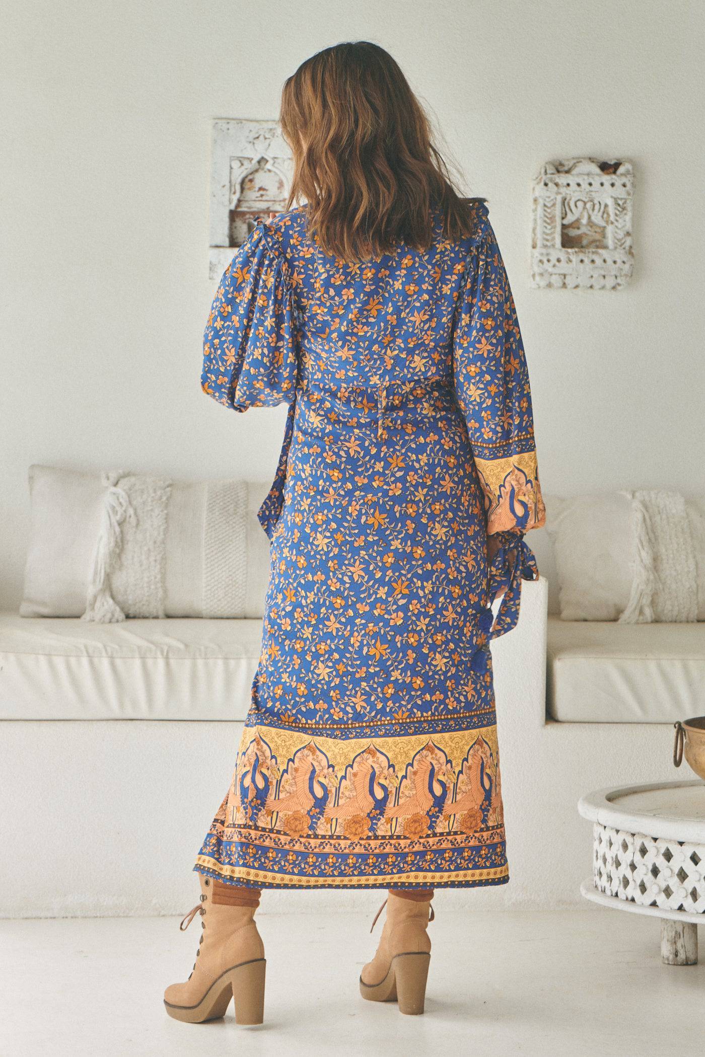 JAASE | MIDNIGHT BLUE TULIP BOLERO | Bohemian Love Runway