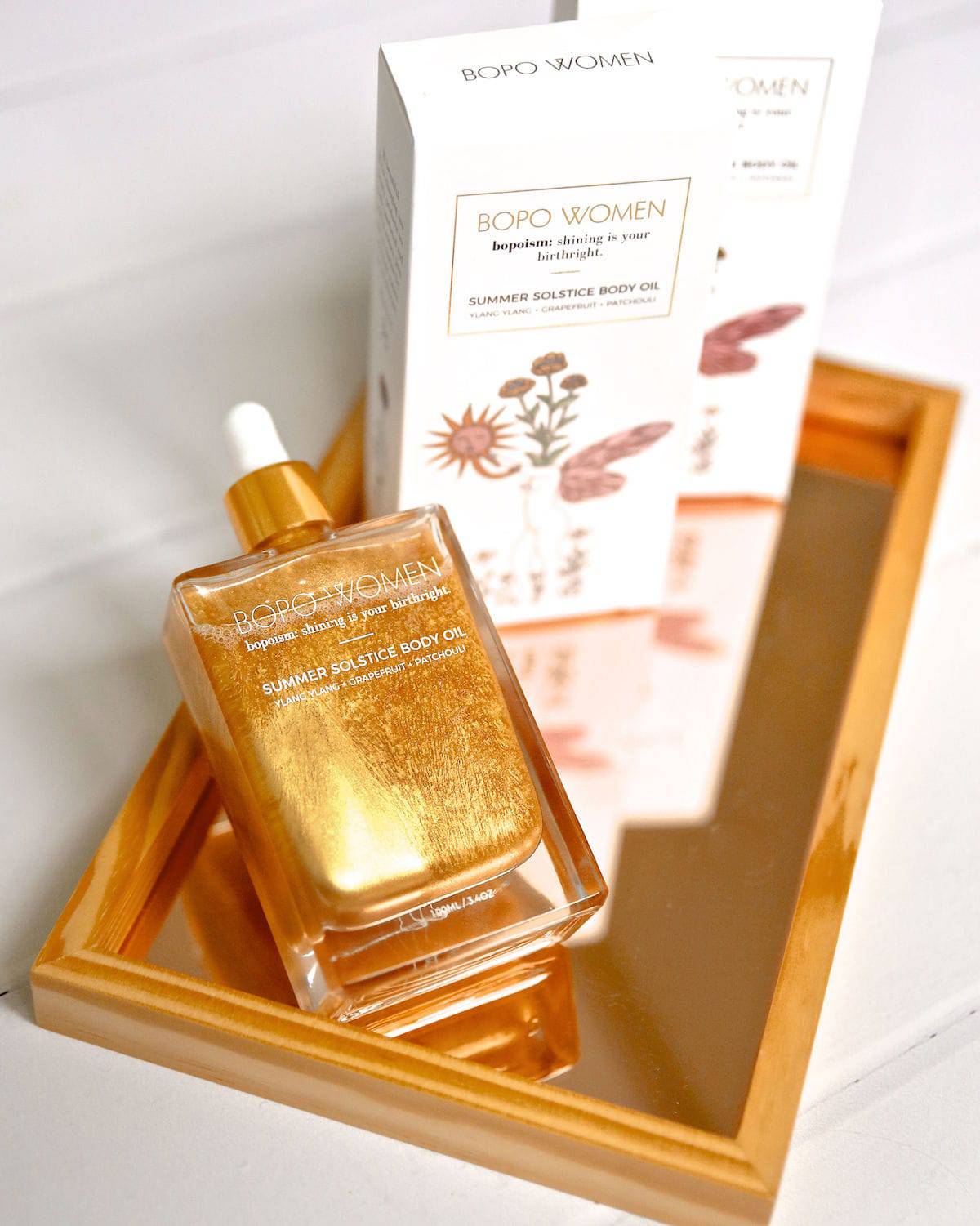 BOPO WOMEN | SUMMER SOLSTICE BODY OIL | Bohemian Love Runway