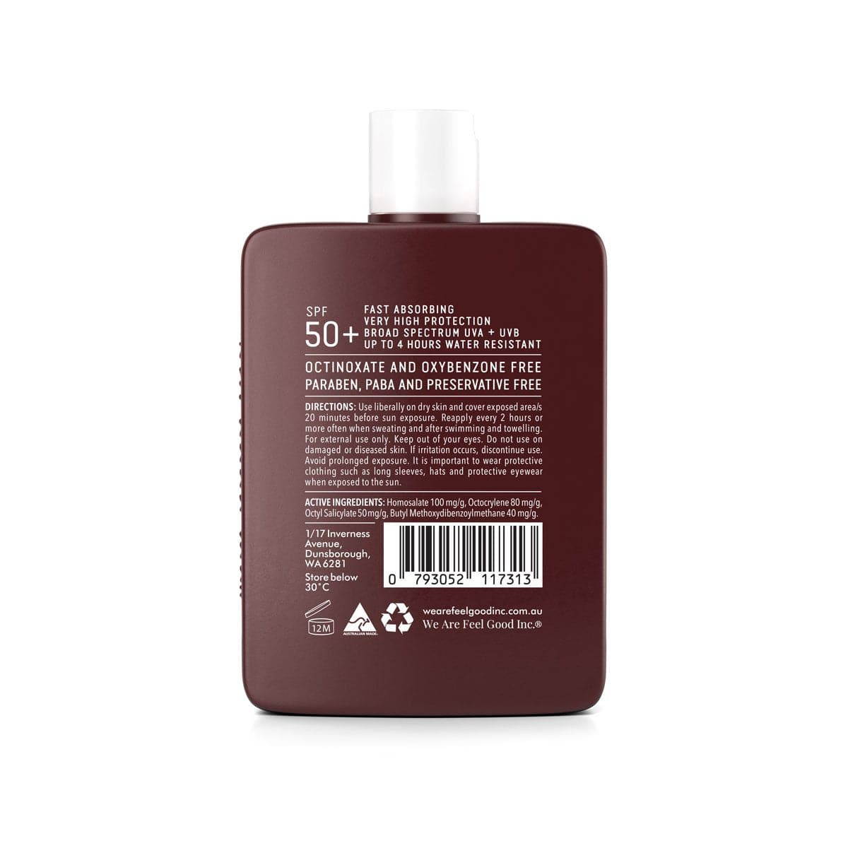 FEEL GOOD INC | COCONUT SUNSCREEN LOTION SPF 50+ | Bohemian Love Runway