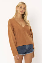 AMUSE SOCIETY | KERRI SWEATER TAMARIND | Bohemian Love Runway