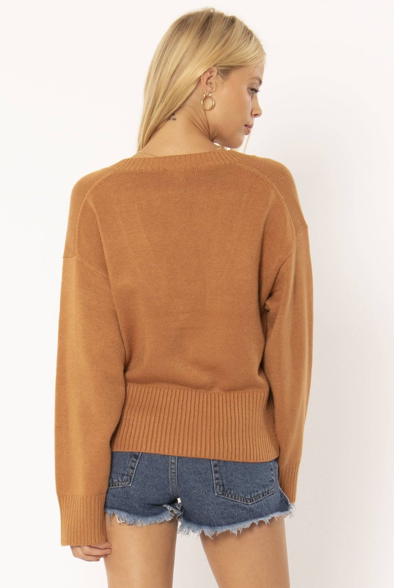 AMUSE SOCIETY | KERRI SWEATER TAMARIND | Bohemian Love Runway