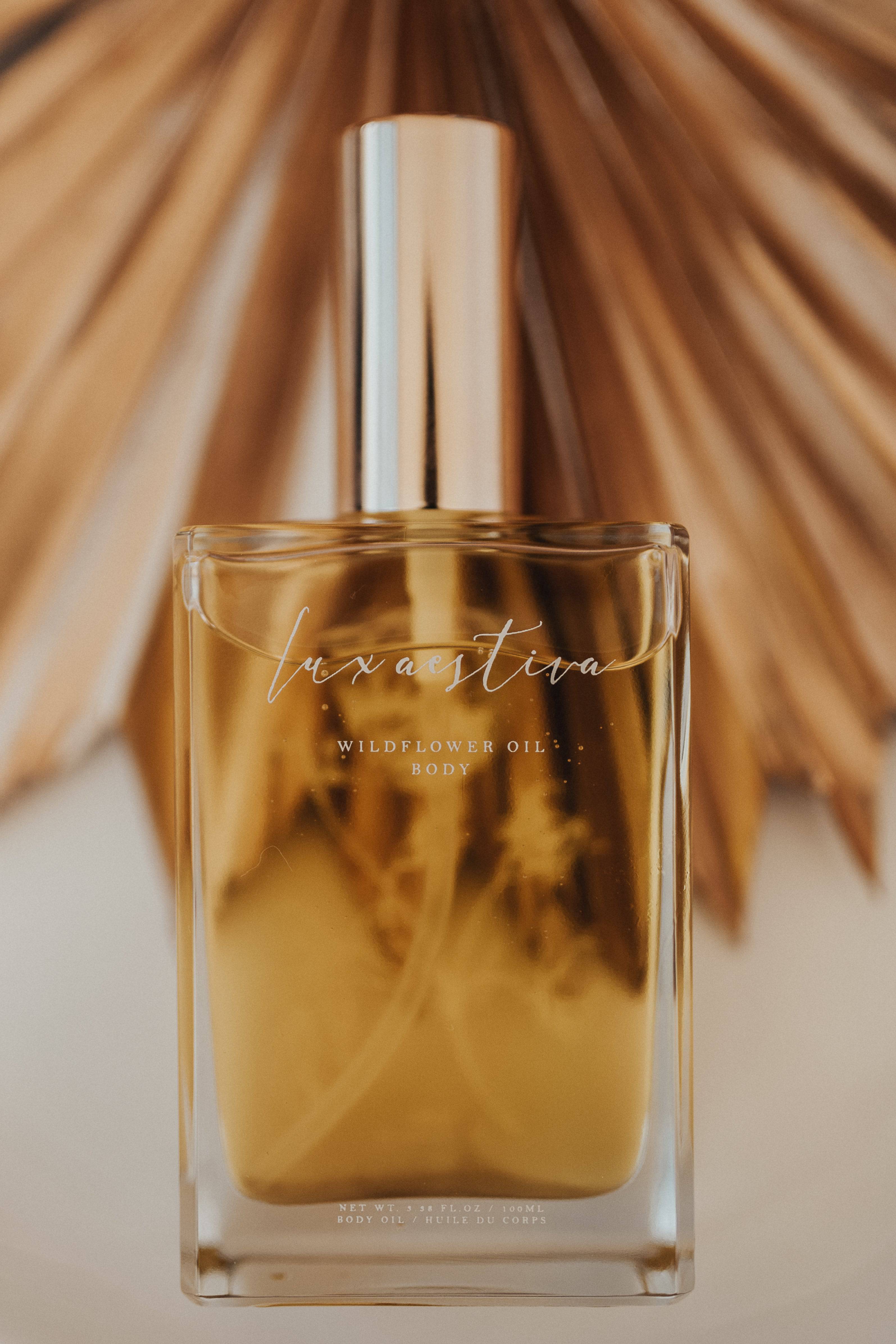 LUXAESTIVA | WILDFLOWER OIL FOR BODY | Bohemian Love Runway