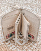 MAHIYA | BLOOM WALLET CREAM | Bohemian Love Runway