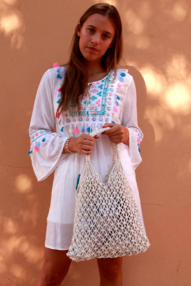 ISABELLA | SUNDAY TOTE VANILLA | Bohemian Love Runway