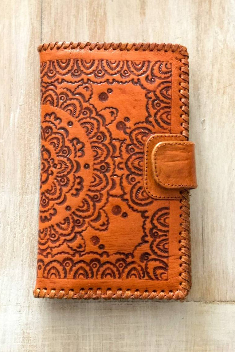 HOUSE OF SKYE | MANDALA LEATHER WALLET | Bohemian Love Runway