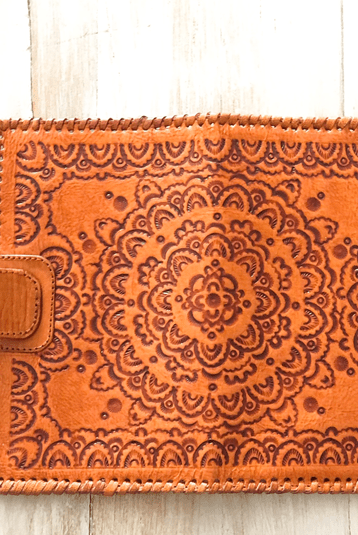 HOUSE OF SKYE | MANDALA LEATHER WALLET | Bohemian Love Runway