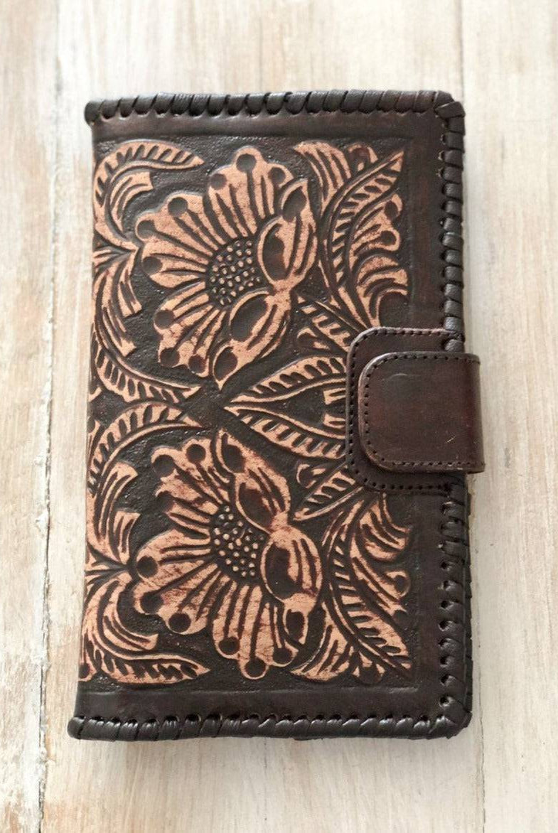 HOUSE OF SKYE | SUNFLOWER LEATHER WALLET | Bohemian Love Runway